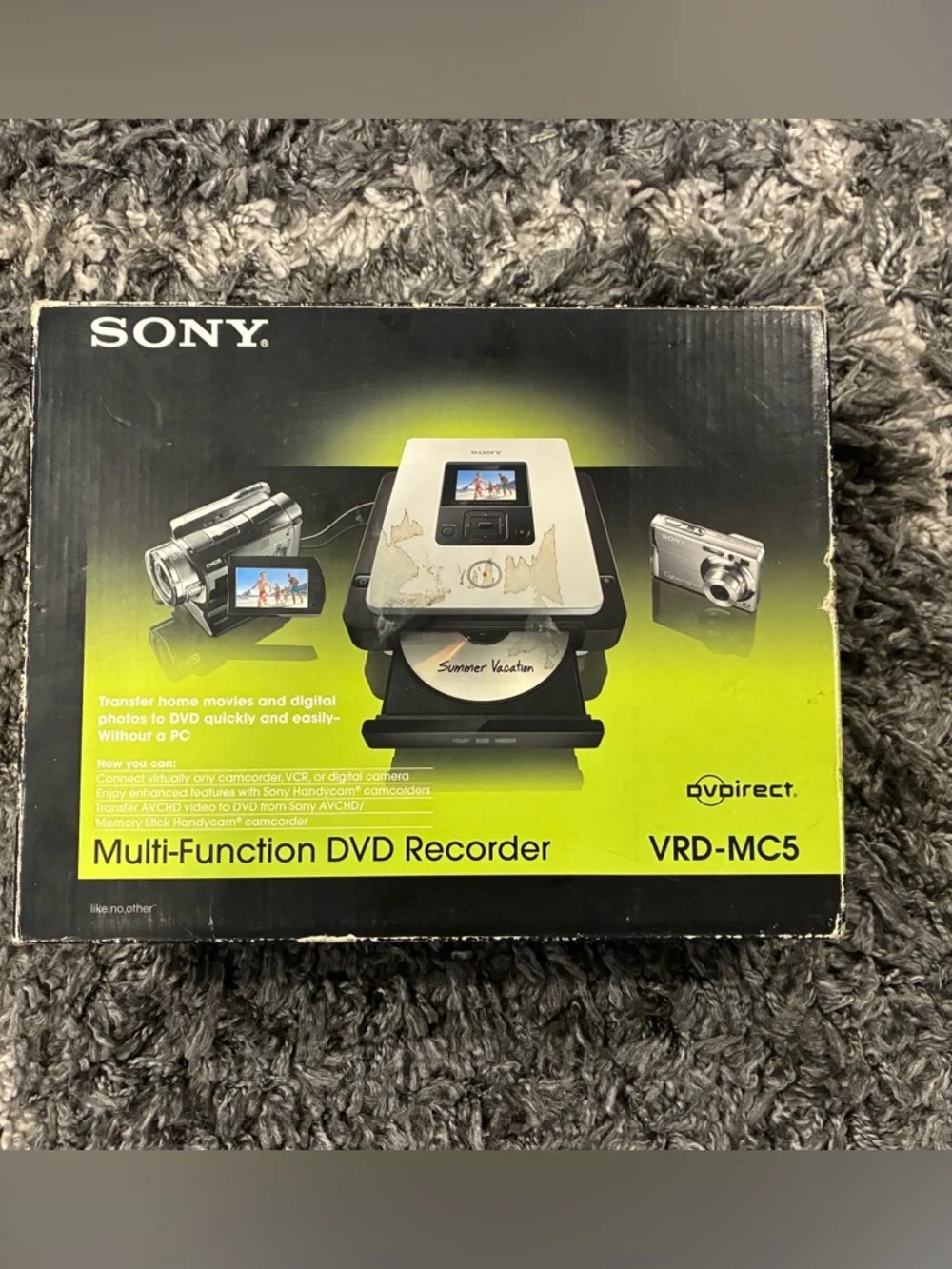 NEW Sony VRD-MC5 DVDirect DVD Recorder Digital Video Transfer Unit